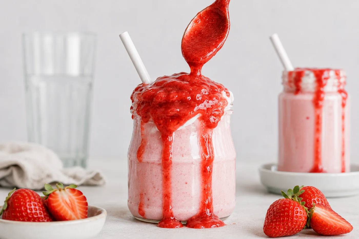 Çilekli Smoothie